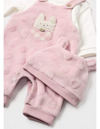 MAYORAL ONESIE ROZE/WIT