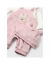 MAYORAL ONESIE ROZE/WIT