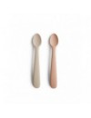 MUSHIE BABY SPOON BLUSH/ SHIFTING SAND