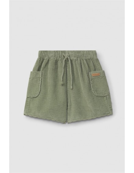 LARANJINHA SHORT KHAKI GERIBD