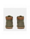 TIMBERLAND POKEY PINE FLUFFY-COLLAR ZIP BOOT VOOR PEUTERS EN KLEUTERS IN GROEN