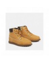 TIMBERLAND POKEY PINE FLUFFY-COLLAR ZIP BOOT VOOR PEUTERS EN KLEUTERS IN GEEL