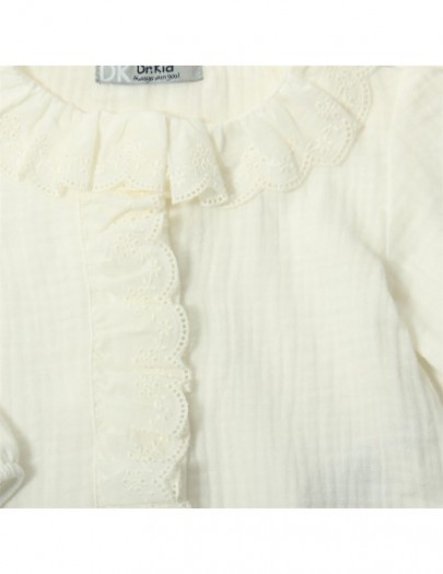 DR.KID BLOUSE TETRA WHITE