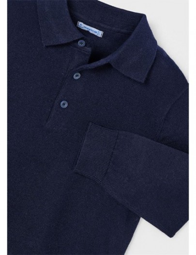 MAYORAL POLO TRICOT NAVY BLUE