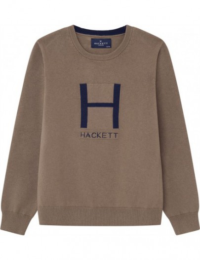 HACKETT PULL DUSKY GREEN