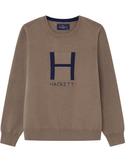 HACKETT PULL DUSKY GREEN