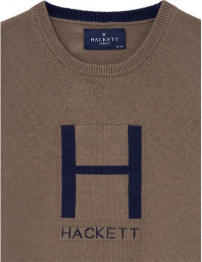 HACKETT PULL DUSKY GREEN