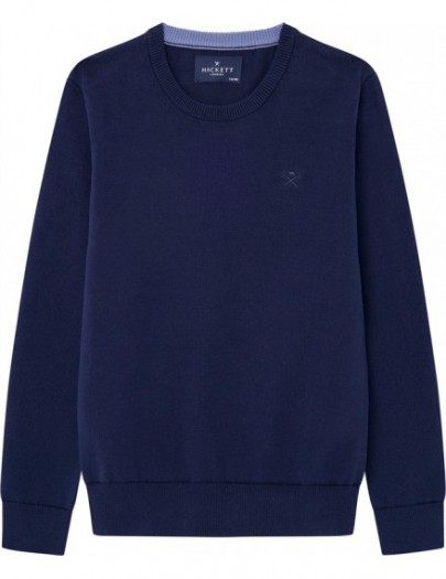 HACKETT PULL LOGO MIDNIGHT BLUE