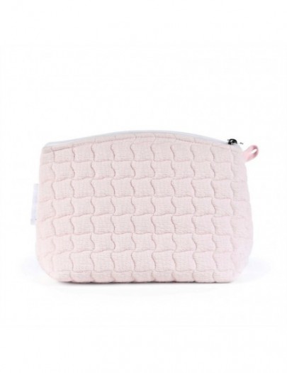 THEOPHILE EN PATACHOU COTTON PINK TOILETTAS GEWATTEERD