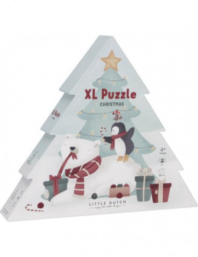 LITTLE DUTCH KERSTPUZZEL XL