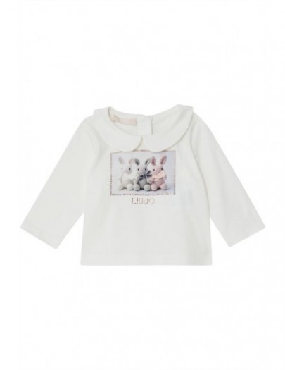 LIU JO T-SHIRT SNOW WHITE BUNNY