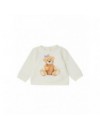 LIU JO SWEATER BEAR ECRU