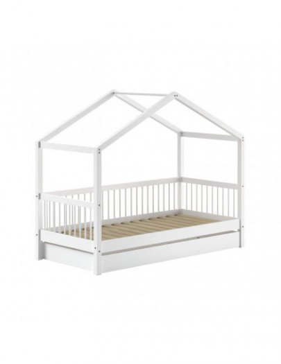 VIPACK HUISBED FORREST BEECH WHITE + LADE 90X200CM