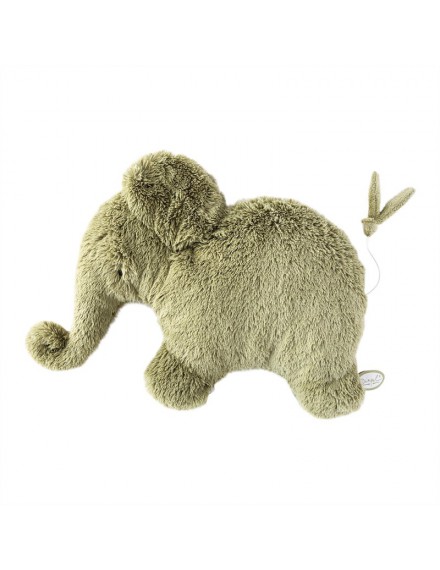 DIMPEL OSCAR MUZIKALE OLIFANT42CM GROEN