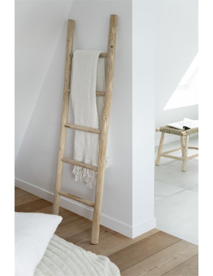 J-LINE LADDER TEAK NATURAL 158CM