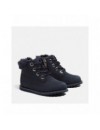 TIMBERLAND POCKEY PINE FLUFFY-COLLAR ZIP BOOT VOOR PEUTERS IN DONKERBLAUW NUBUCK