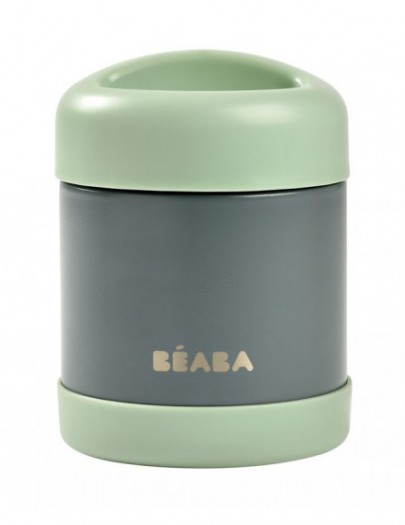 BEABA PORTIE ISOTHERMISCH INOX 300ML MGREY/SAGE GREEN