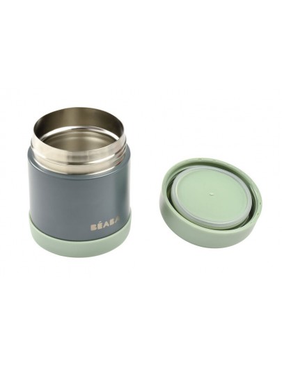 BEABA PORTIE ISOTHERMISCH INOX 300ML MGREY/SAGE GREEN