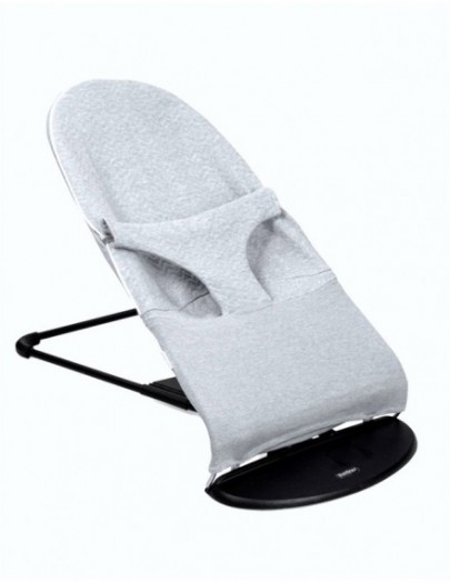 POETREE CHEVRON LIGHT GREY MELANGE HOES BABYBJORN