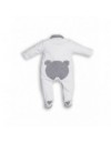 OT FIRST KRUIPPAKJE ORSO WHITE-GREY TEDDY BACKSIDE & FEET