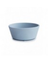 MUSHIE SILICONE BOWL POWDER BLUE