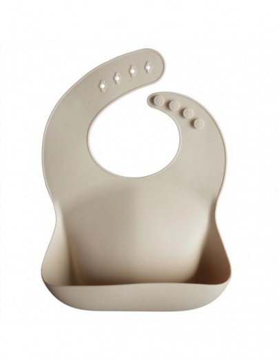 MUSHIE SILICONE BIB  SHIFTING SAND