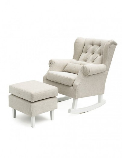 FIRST ROCKING CHAIR VOETENBANKJE BEIGE