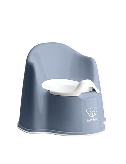 BABY BJORN WC-POTJE ZETEL DIEPBLAUW/WIT