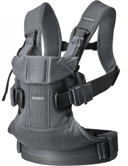 BABY BJORN DRAAGZAK ONE AIR 3D MESH ANTRACIET