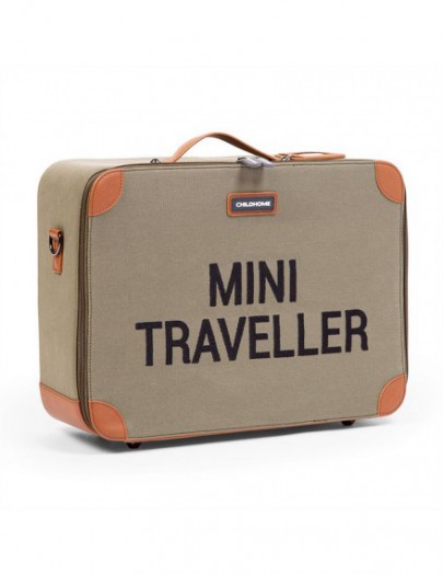 CHILDHOME MINI TRAVELLER VALIESJE CANVAS KAKI