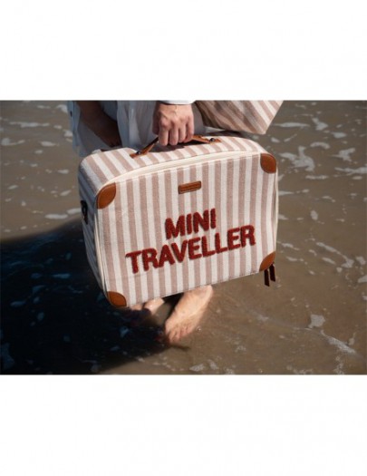 CHILDHOME MINI TRAVELLER STRIPES NUDE TERRACOTTA