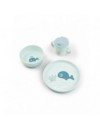 DONE BY DEER FOODIE DINNER SET BLAUW