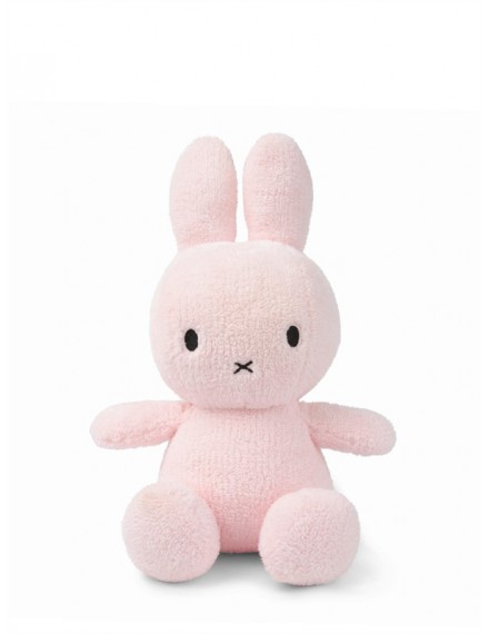 BTTOYS NIJNTJE ZITTEND TERRY LIGHT PINK 33CM