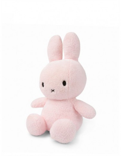 BTTOYS NIJNTJE ZITTEND TERRY LIGHT PINK 33CM