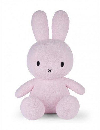 BTTOYS NIJNTJE ZITTEND TERRY 70CM LICHT ROZE