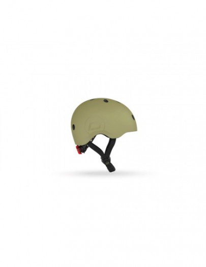 SCOOT AND RIDE FIETSHELM OLIVE S-M HOOFDOMTREK 51-55CM