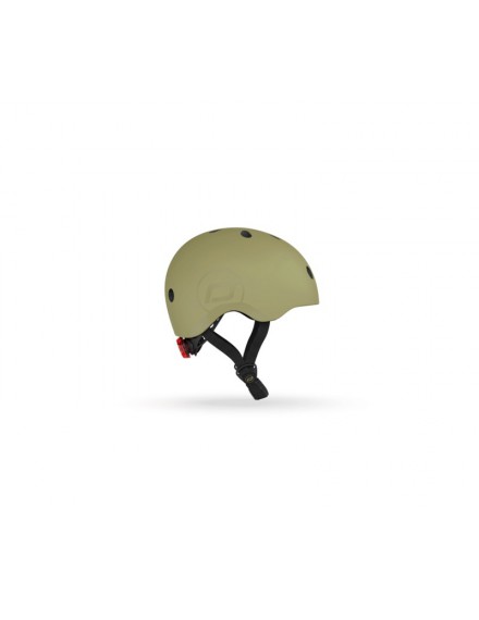 SCOOT AND RIDE FIETSHELM OLIVE S-M HOOFDOMTREK 51-55CM