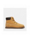 TIMBERLAND POKEY PINE FLUFFY-COLLAR ZIP BOOT VOOR PEUTERS EN KLEUTERS IN GEEL