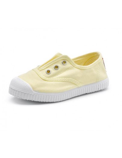 CIENTA SNEAKER PASTEL GEEL