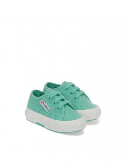 SUPERGA SNEAKER VETERS GREEN WATER