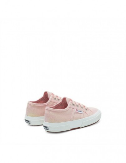 SUPERGA SNEAKER VETERS GLITTER PINK