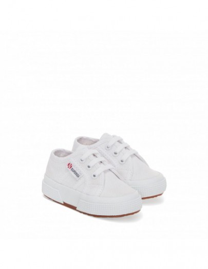 SUPERGA SNEAKER BABY VETERS WIT