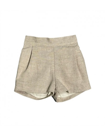 AMAYA SHORT LINNEN BEIGE