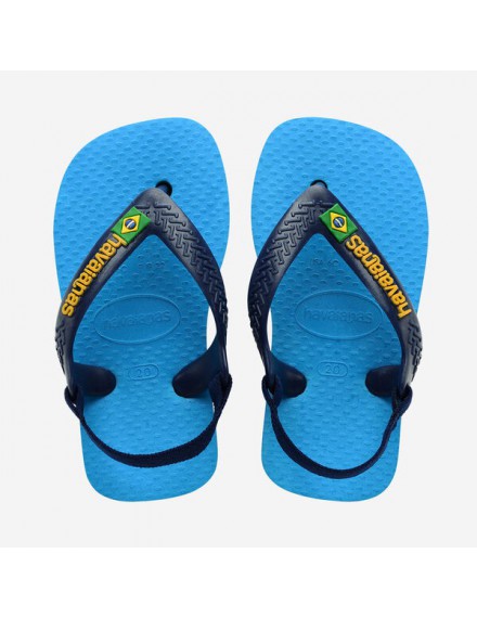 HAVAIANAS BABY BRASIL TURQUOISE