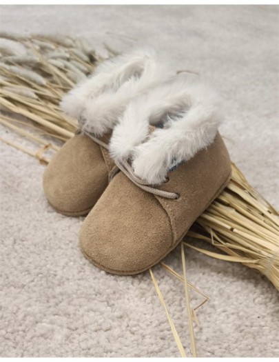 STABIFOOT CAMEL SUEDE MET BONDJE