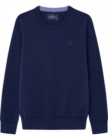 HACKETT PULL LOGO MIDNIGHT BLUE