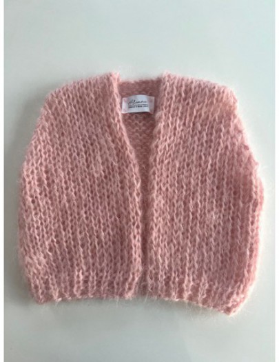 ARIANE KNITWEAR GILET ROZE