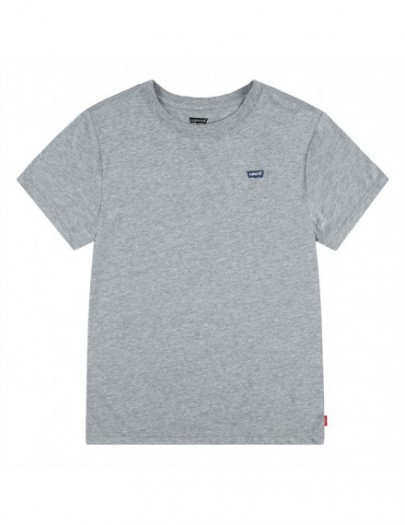 LEVIS T-SHIRT LOGO GREY HEATHER/BLUE