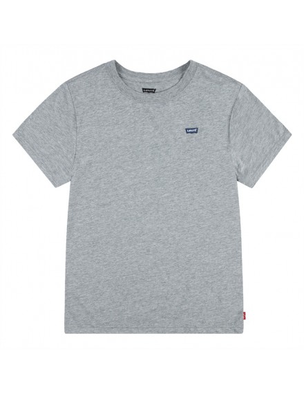 LEVIS T-SHIRT LOGO GREY HEATHER/BLUE