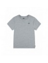 LEVIS T-SHIRT LOGO GREY HEATHER/BLUE